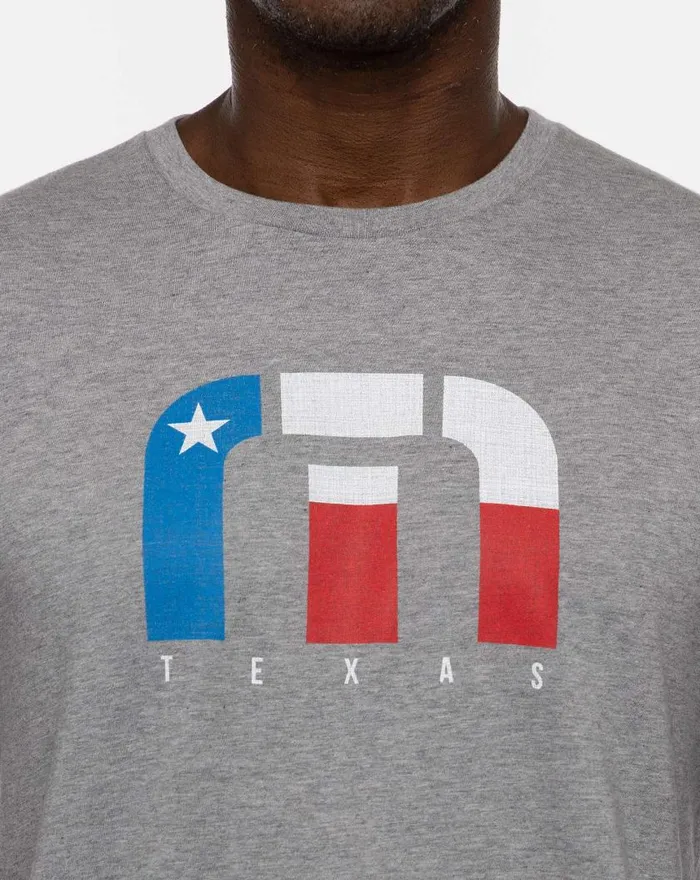 Men EL PASO TEE Heather Grey TravisMathew Tees