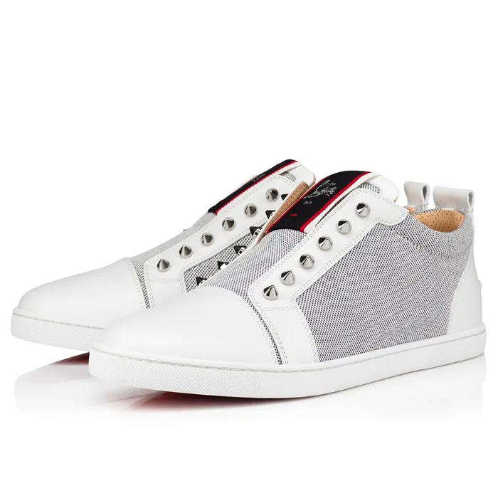Men FAV Fique A Vontade Sneakers 8211 Calf Leather And Spikes 8211 Multicolor Multicolor Christian Louboutin Low Top Sneakers Men FAV Fique A Vontade Sneakers 8211 Calf Leather And Spikes 8211 Multicolor Multicolor Christian Louboutin Low Top Sneakers