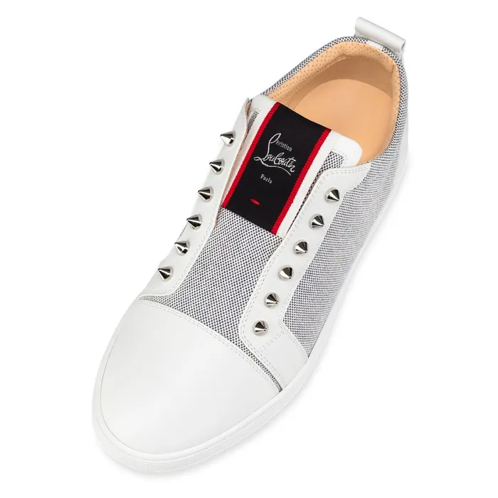 Men FAV Fique A Vontade Sneakers 8211 Calf Leather And Spikes 8211 Multicolor Multicolor Christian Louboutin Low Top Sneakers