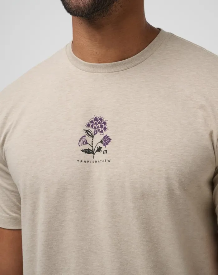 Men FADING SUNLIGHT TEE Oxford Tan TravisMathew Tees