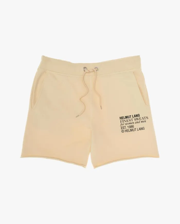 Men Finest Masc Sweat Short Muslin Helmut Lang Shorts