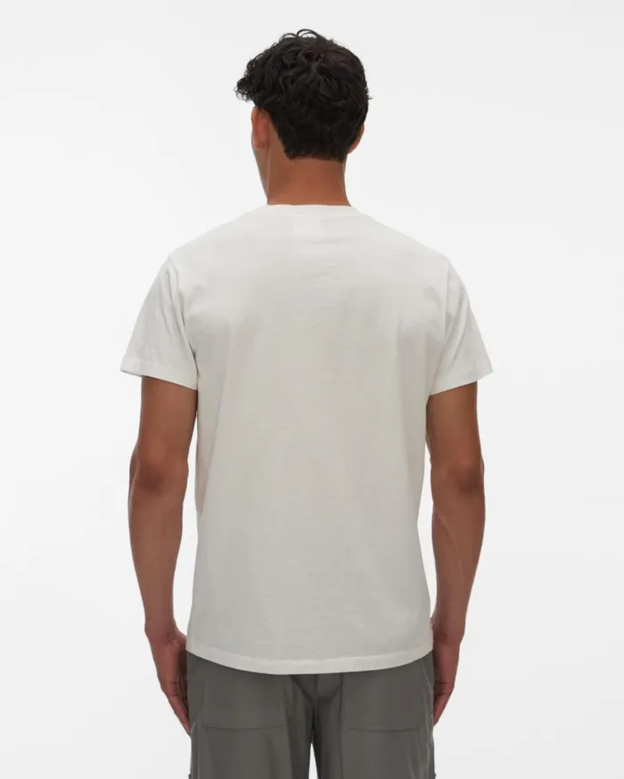 Men Finest Standard Tee Chalk White Helmut Lang TShirts