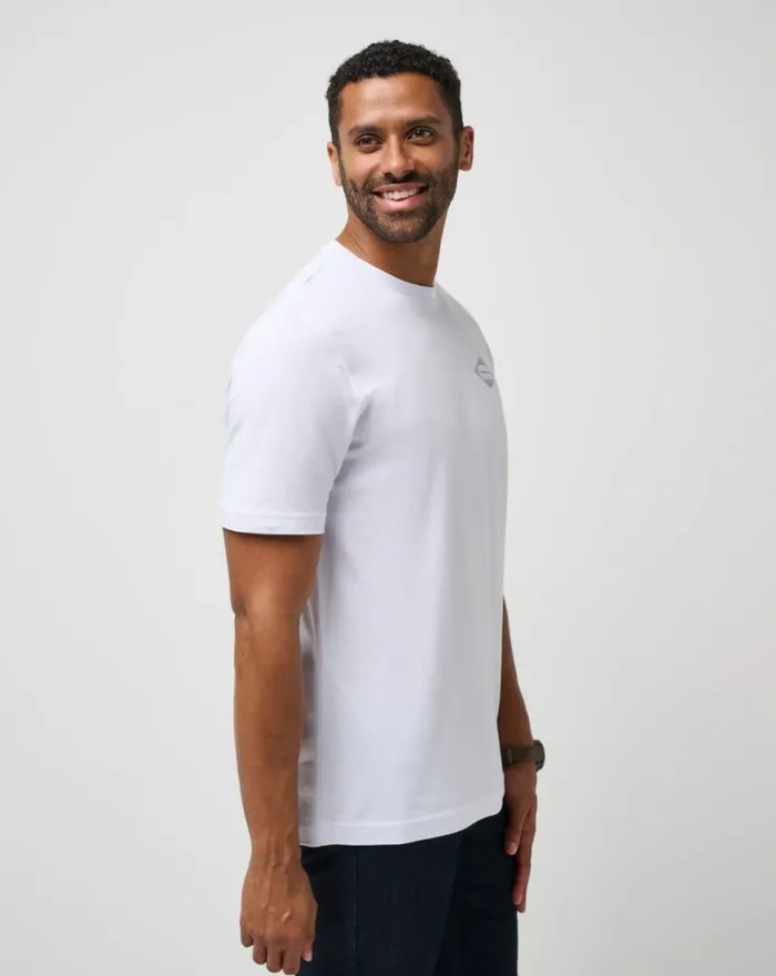 Men FOR SURE TEE White TravisMathew Tees Men FOR SURE TEE White TravisMathew Tees