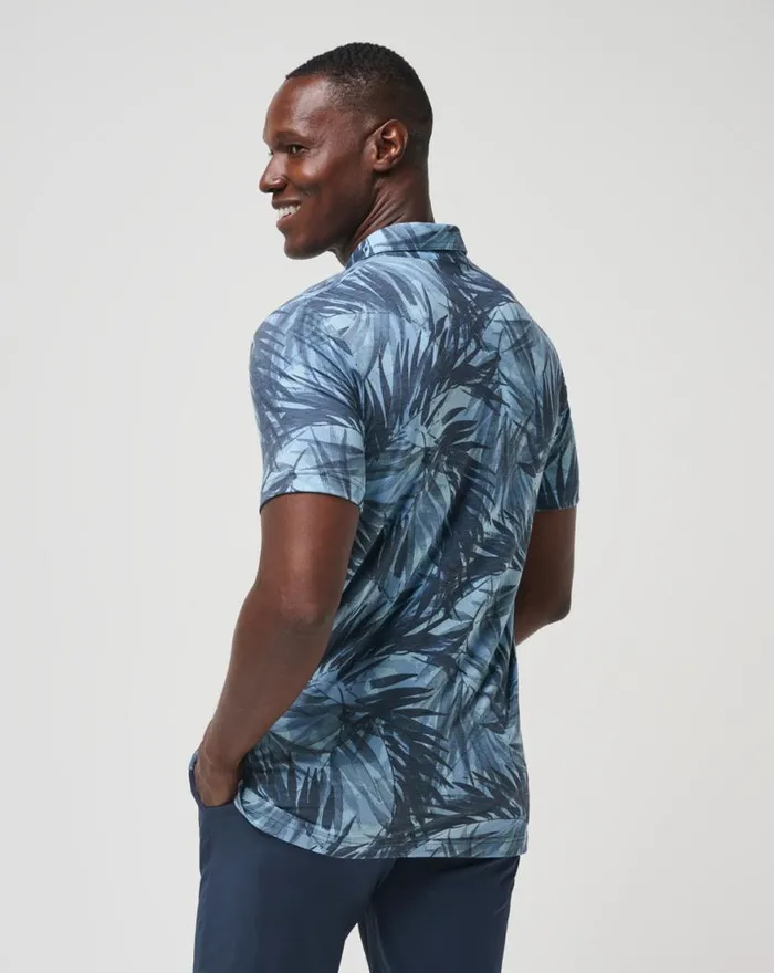 Men FOREST RESERVE POLO Dream Blue TravisMathew Polos