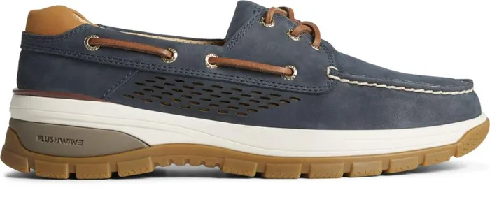 Men Gold Cup Billfish PLUSHWAVE Boat Shoe Navy Sperry Boat Shoes