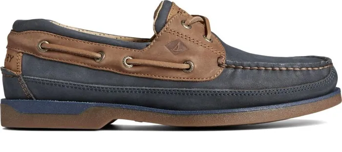 Men Gold Cup Mako Boat Shoe Navy Sperry Boat Shoes