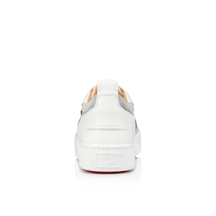 Men Happyrui Sneakers 8211 Calf Leather Fabric And Veau Velours 8211 Multicolor Multicolor Christian Louboutin Low Top Sneakers