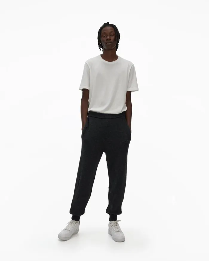 Men Heritage Distressed Jogger Charcoal Helmut Lang Pants
