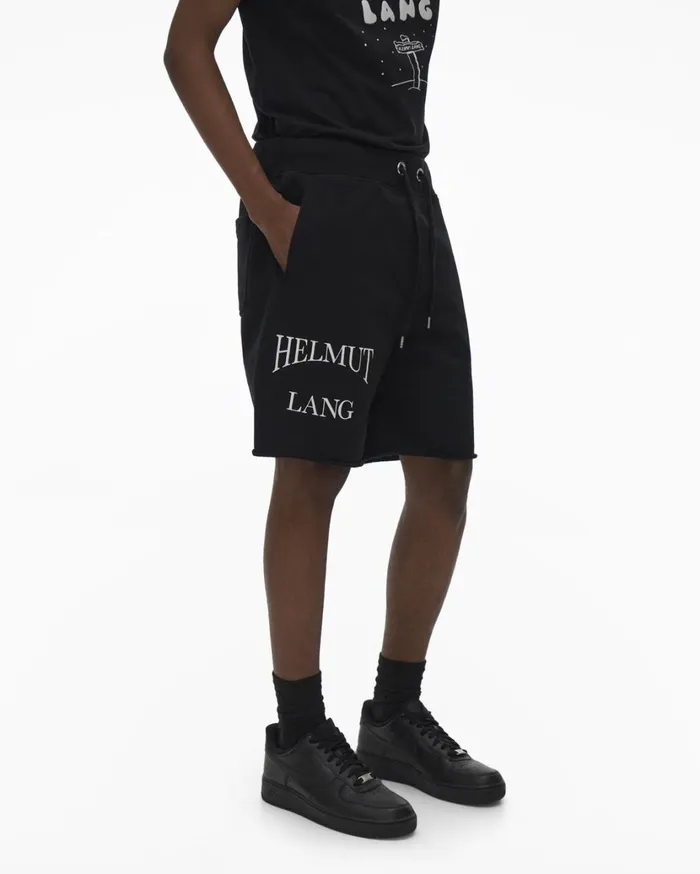 Men HL Ocean Short Basalt Black Helmut Lang Shorts