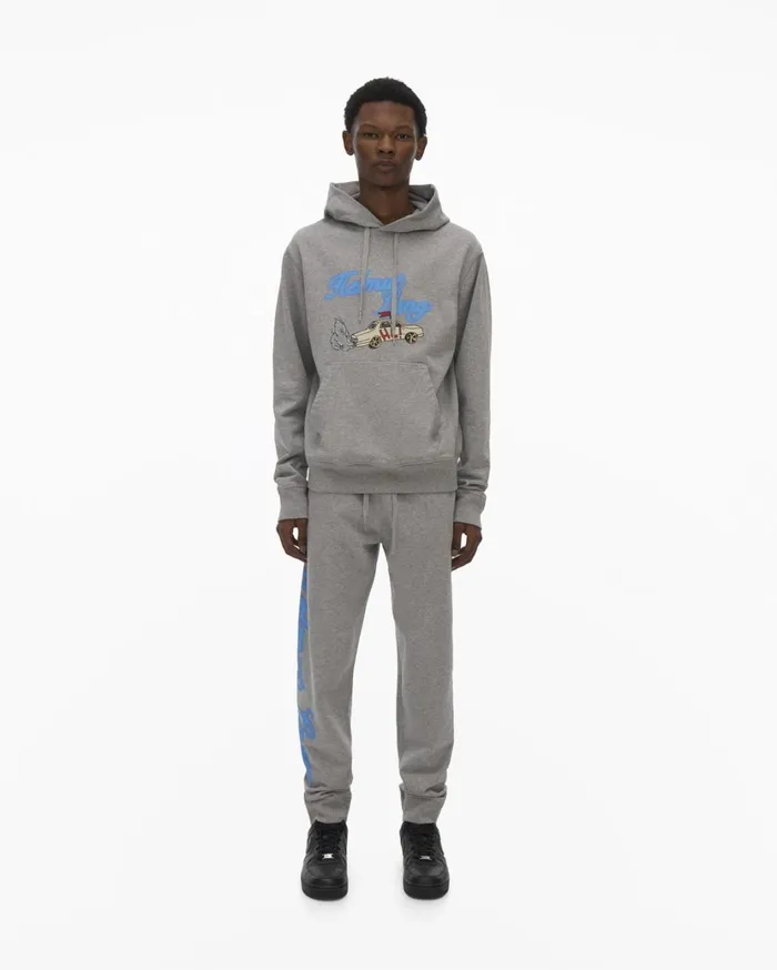 Men HL Taxi Sweatpant Vapor Heather Helmut Lang Pants