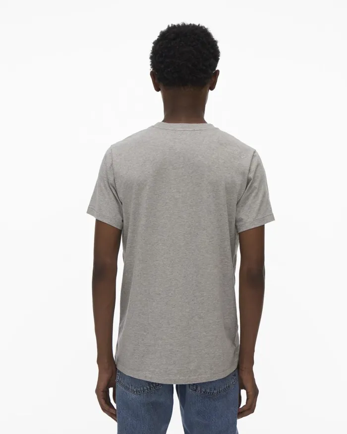Men HL Taxi Tee Vapor Heather Helmut Lang TShirts