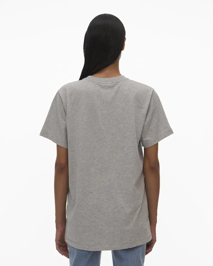 Men HL Taxi Tee Vapor Heather Helmut Lang TShirts