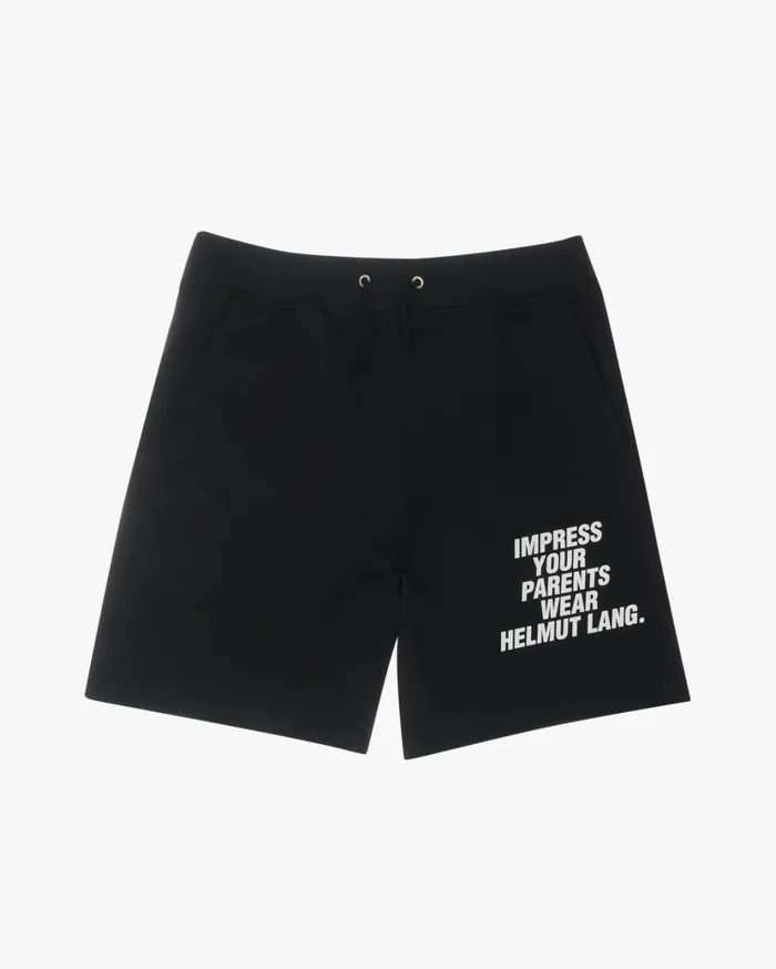 Men Impress Short Basalt Black Helmut Lang Shorts