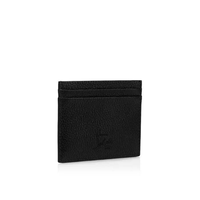 Men Kios Card Holder 8211 Calf Leather 8211 Black Black Christian Louboutin Wallets and Cardholders