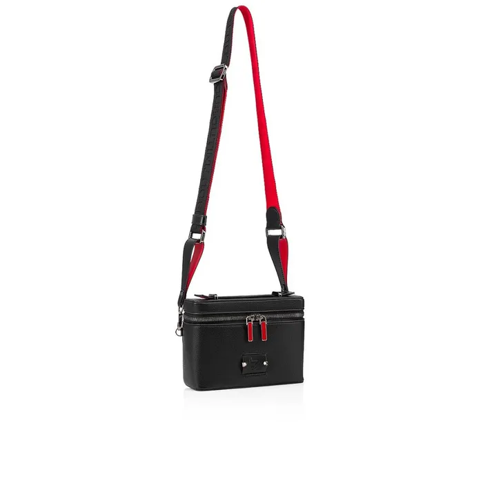 Men Kypipouch Small Pouch 8211 Calf Leather 8211 Black Black Christian Louboutin Crossbody Bags