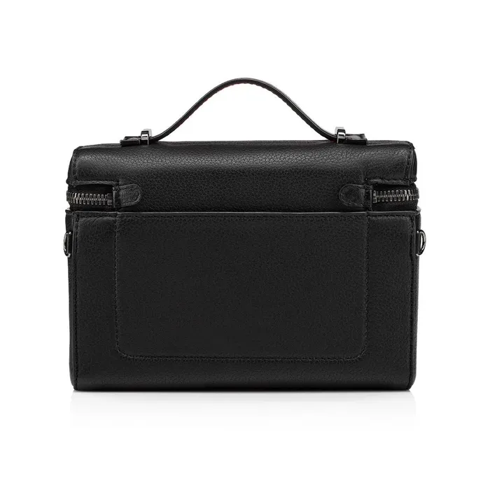 Men Kypipouch Small Pouch 8211 Calf Leather 8211 Black Black Christian Louboutin Crossbody Bags