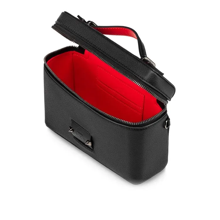 Men Kypipouch Small Pouch 8211 Calf Leather 8211 Black Black Christian Louboutin Crossbody Bags