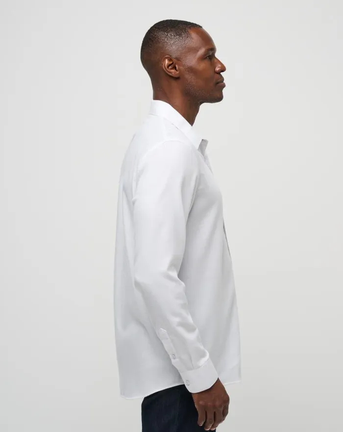 Men LITTLE LEARY BUTTONUP White TravisMathew ButtonUps
