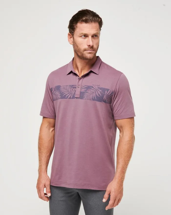 Men LOCALISM POLO Flint TravisMathew Polos