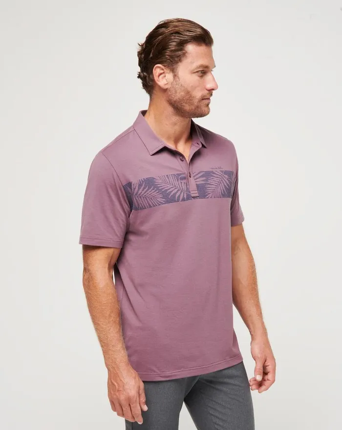 Men LOCALISM POLO Flint TravisMathew Polos