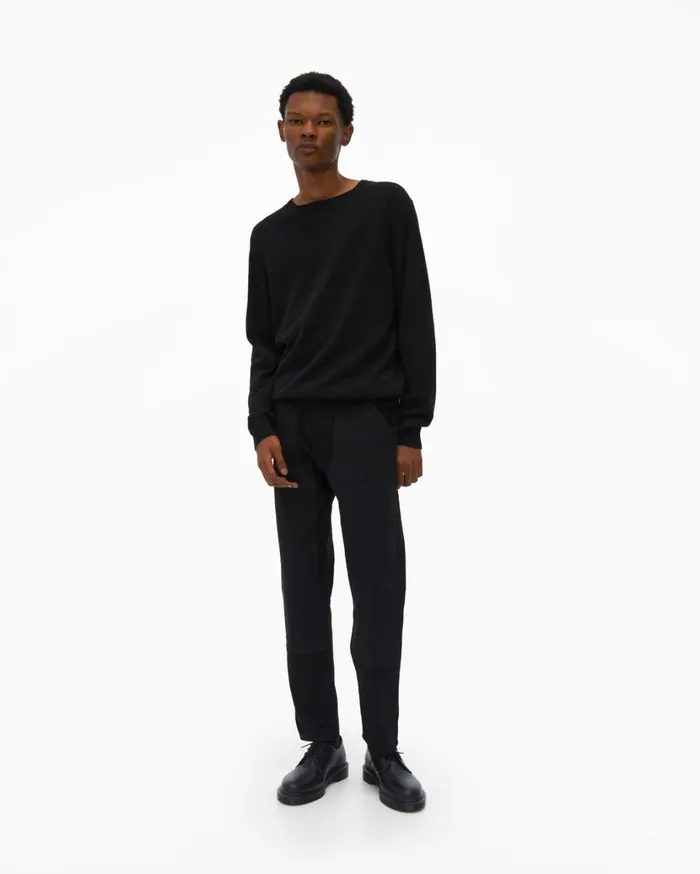 Men Logo Sweater Black Helmut Lang Sweatshirts