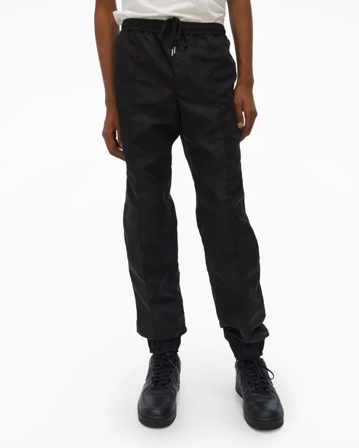 Men Logo Track Pant Basalt Black Helmut Lang Pants
