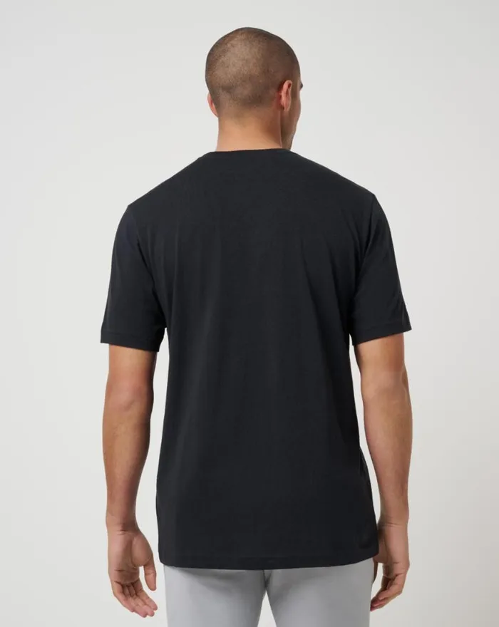 Men LOS ANGELES DODGERS SUNSET SLAM 20 TEE Black TravisMathew Tees