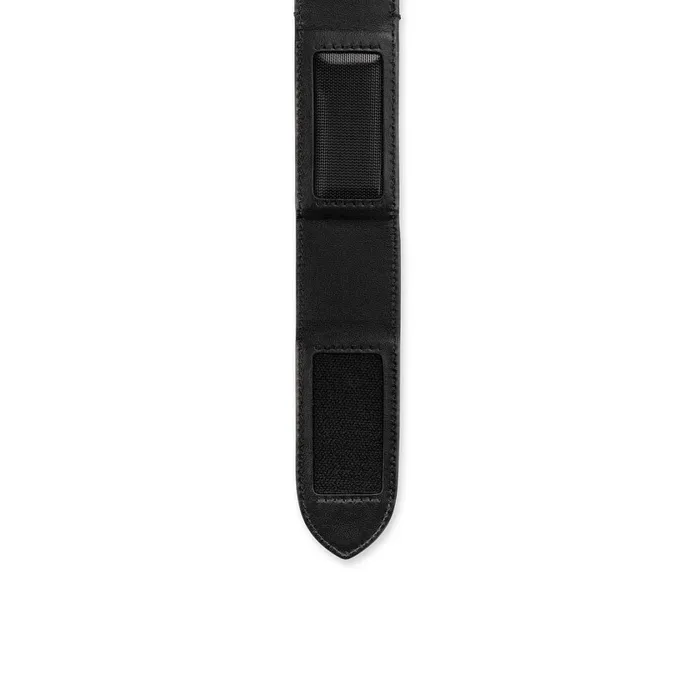 Men Loubi Belt 8211 Calf Leather And Spikes 8211 Black Black Christian Louboutin Belts