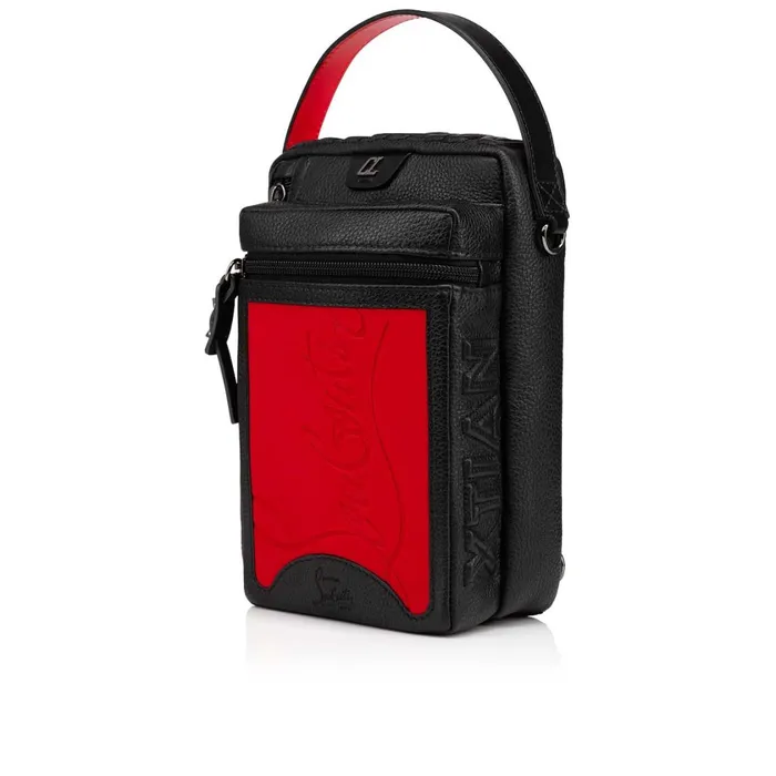 Men Loubideal Reporter Bag 8211 Calf Leather 8211 Loubi Red Christian Louboutin Crossbody Bags