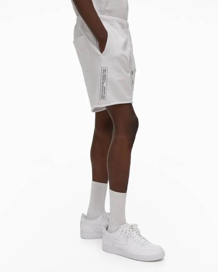 Men Made Me Short White Helmut Lang Shorts