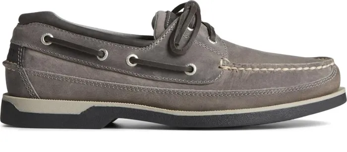 Men Mako Canoe Moc Boat Shoe Grey Sperry Boat Shoes
