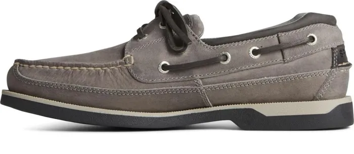 Men Mako Canoe Moc Boat Shoe Grey Sperry Boat Shoes Men Mako Canoe Moc Boat Shoe Grey Sperry Boat Shoes