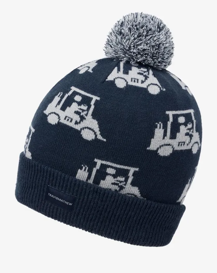 Men MAPES BEANIE Total Eclipse TravisMathew Beanies