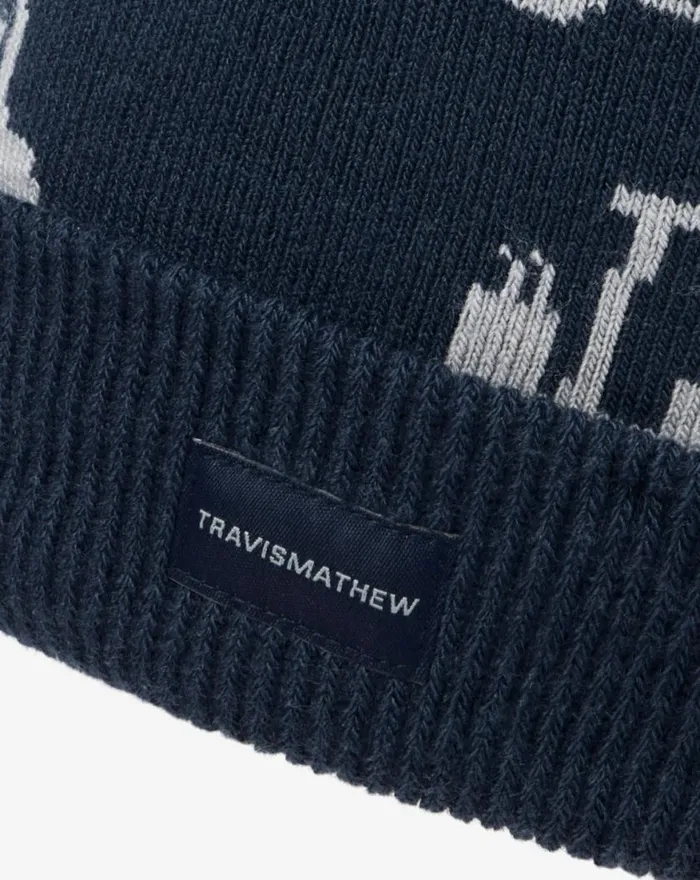 Men MAPES BEANIE Total Eclipse TravisMathew Beanies