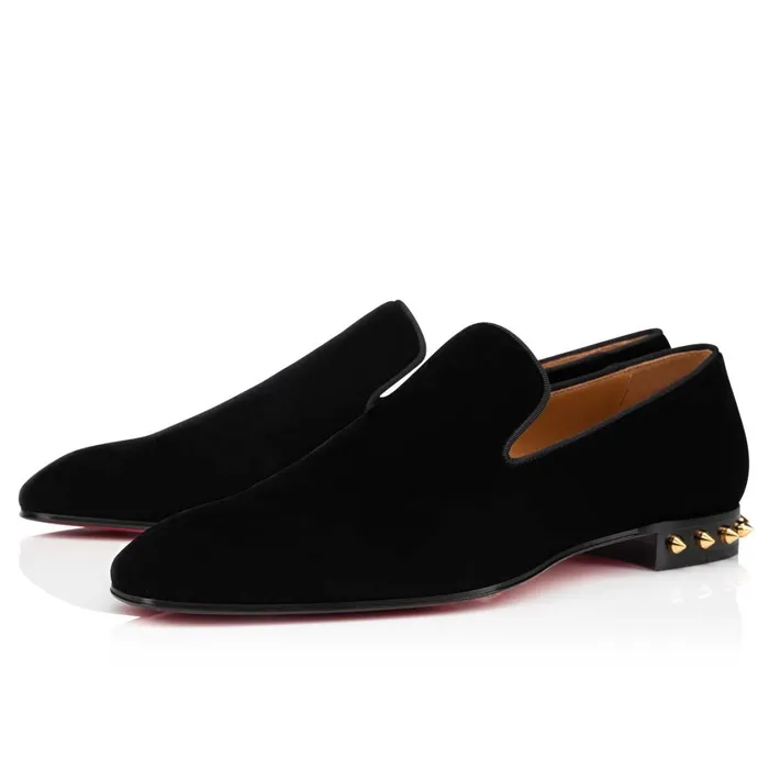 Men Marquees Loafers 8211 Velvet 8211 Black Black Christian Louboutin Loafers and Slipons Men Marquees Loafers 8211 Velvet 8211 Black Black Christian Louboutin Loafers and Slipons