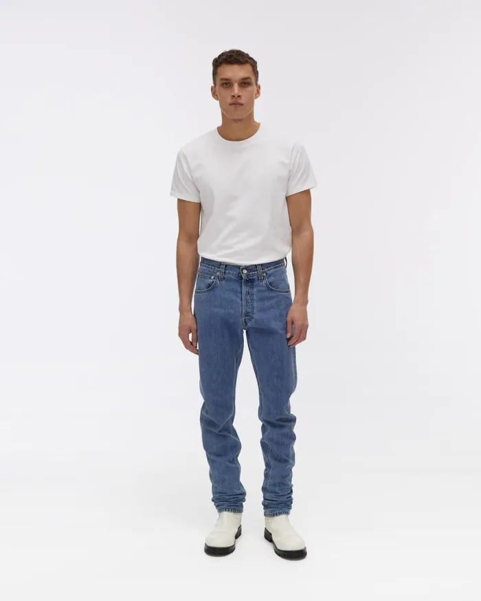 Men Masc Hi Straight Jeans Indigo Helmut Lang Pants
