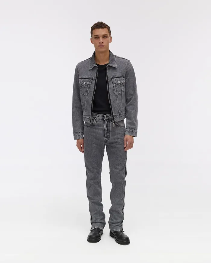 Men Masc Trucker Acc Concrete Stone Helmut Lang Jackets