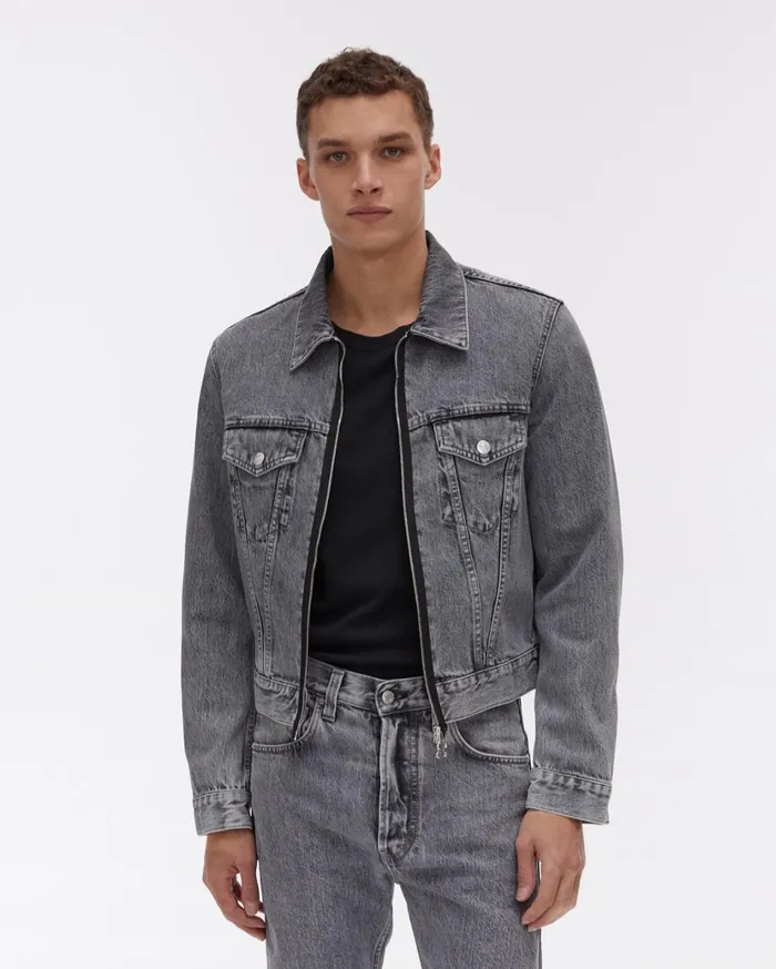 Men Masc Trucker Acc Concrete Stone Helmut Lang Jackets