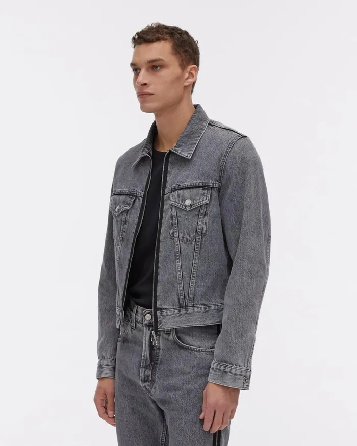 Men Masc Trucker Acc Concrete Stone Helmut Lang Jackets