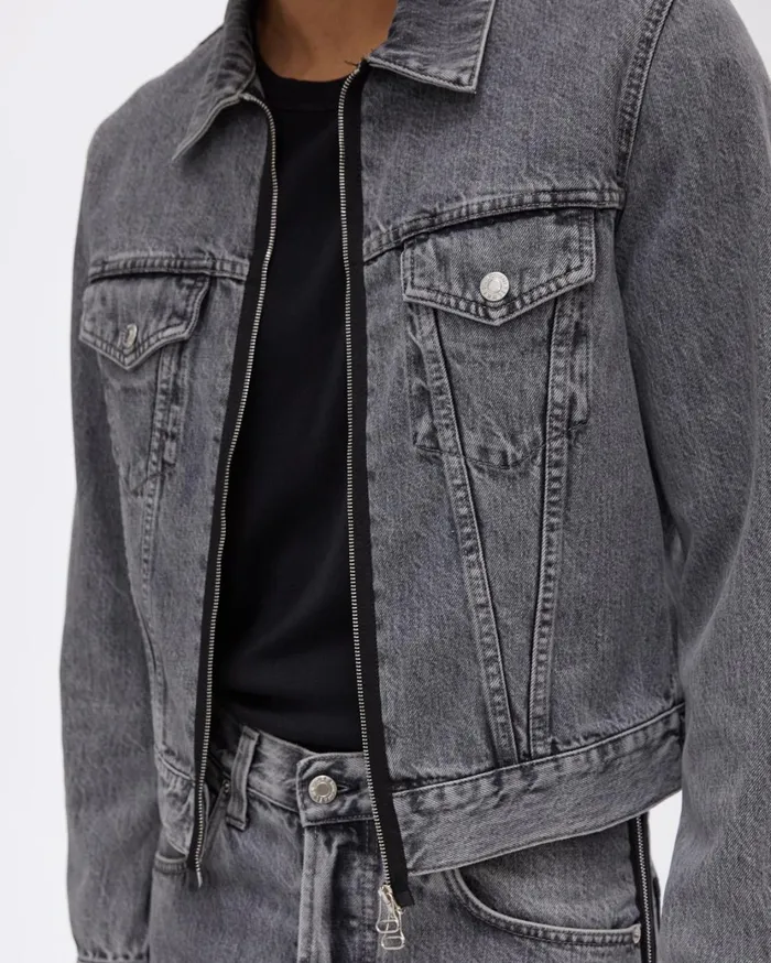 Men Masc Trucker Acc Concrete Stone Helmut Lang Jackets