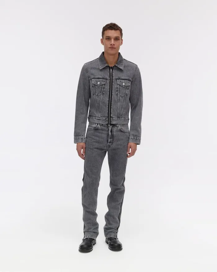 Men Masc Trucker Acc Concrete Stone Helmut Lang Jackets