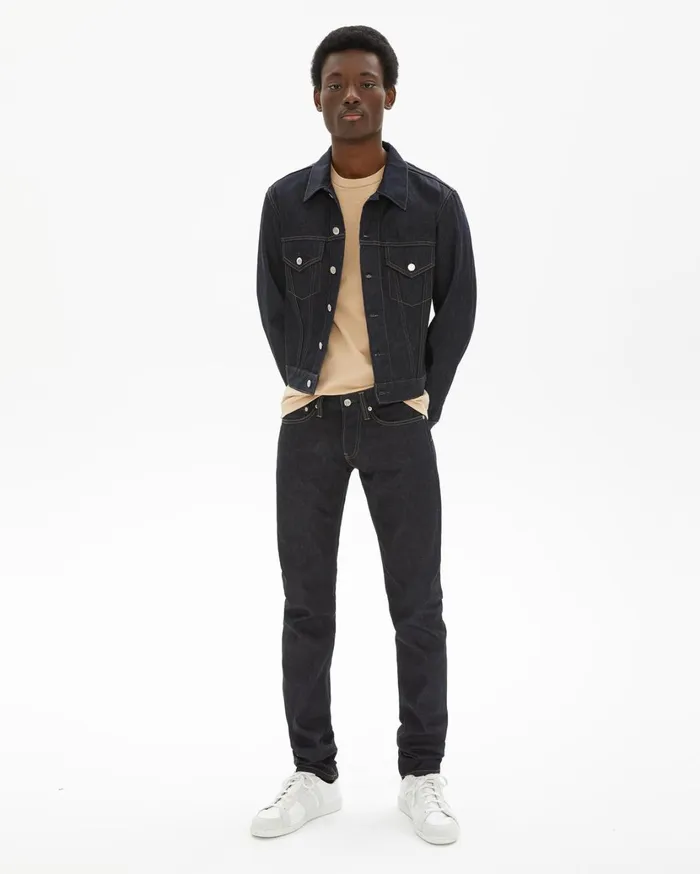 Men Masc Trucker Jacket Indigo Helmut Lang Jackets