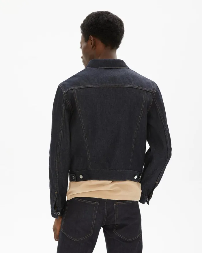 Men Masc Trucker Jacket Indigo Helmut Lang Jackets