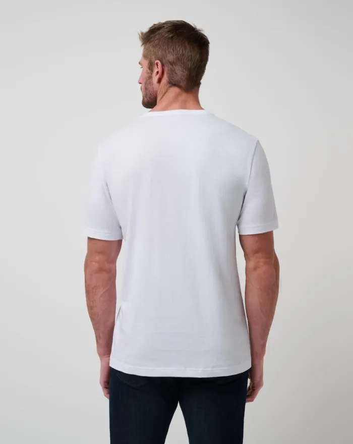 Men NEW YORK YANKEES SUNSET SLAM 20 TEE White TravisMathew Tees
