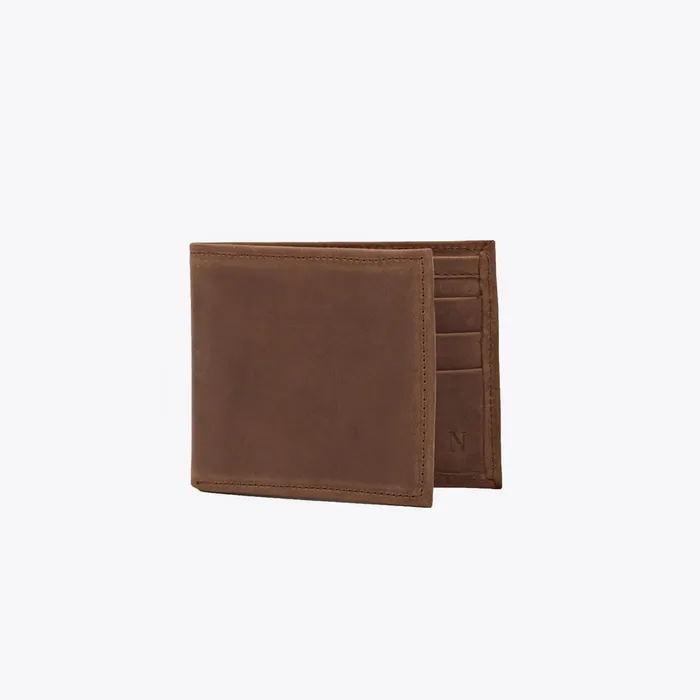 Men Nisolo Bags and Wallets Brewer Wallet Tobacco