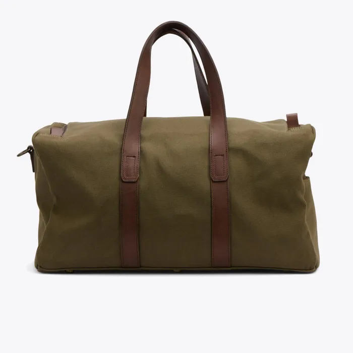 Men Nisolo Bags and Wallets Luis Weekender Forest Green