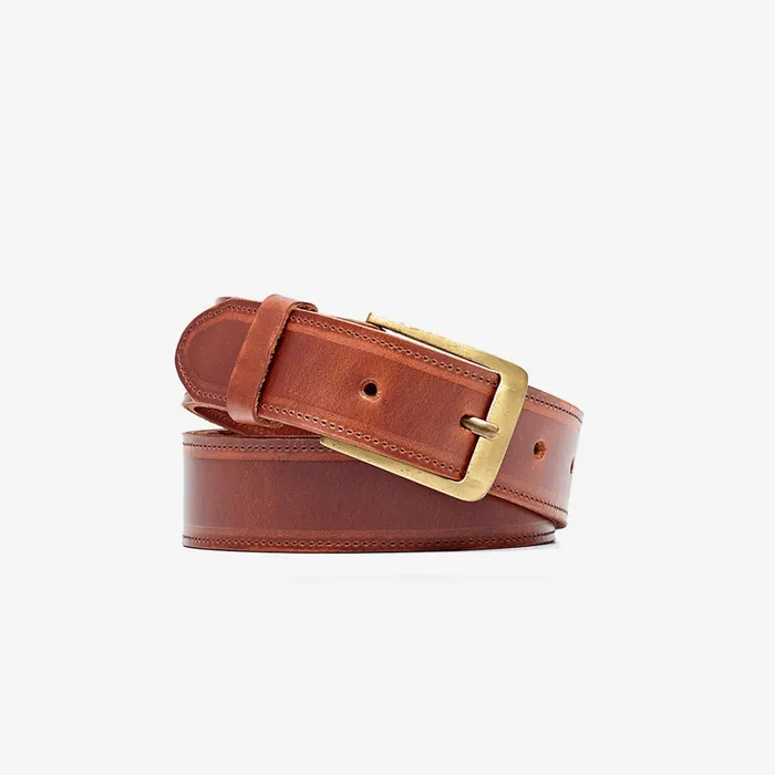 Men Nisolo Belts Owen Belt Brandy