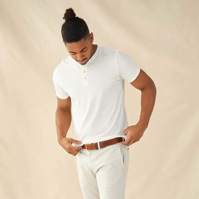 Men Nisolo Belts Owen Belt Brandy