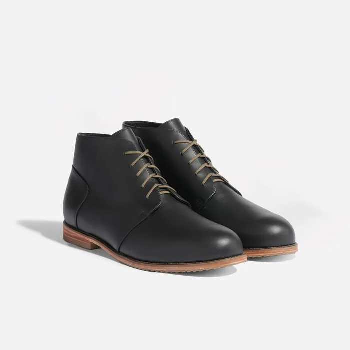 Men Nisolo Boots Everyday Chukka Boot Black