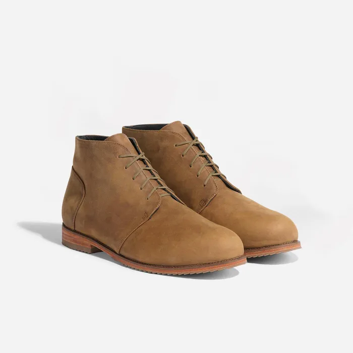 Men Nisolo Boots Everyday Chukka Boot Tobacco